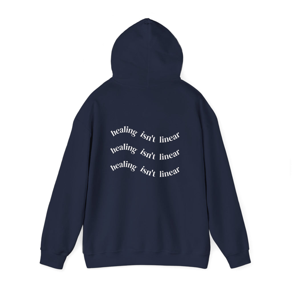 Healing Isn't Linear Hoodie