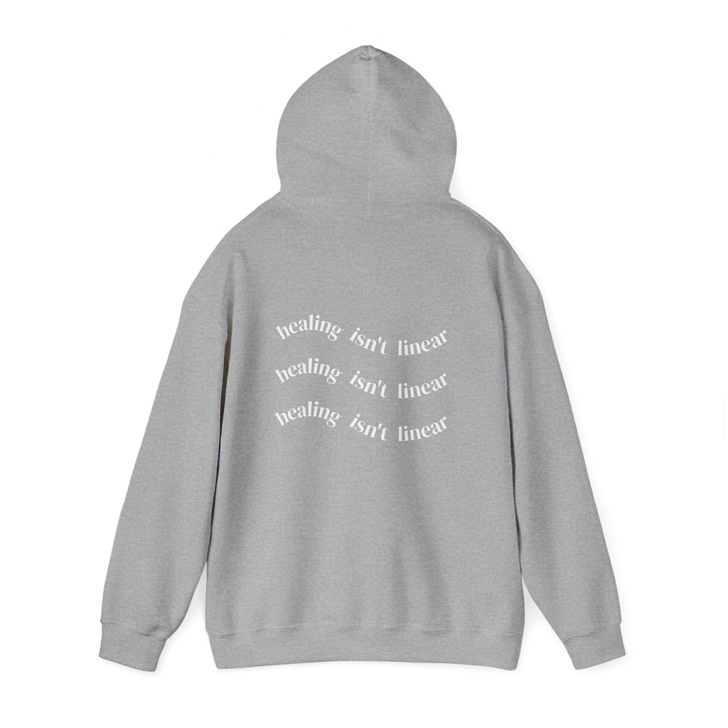 Healing Isn't Linear Hoodie