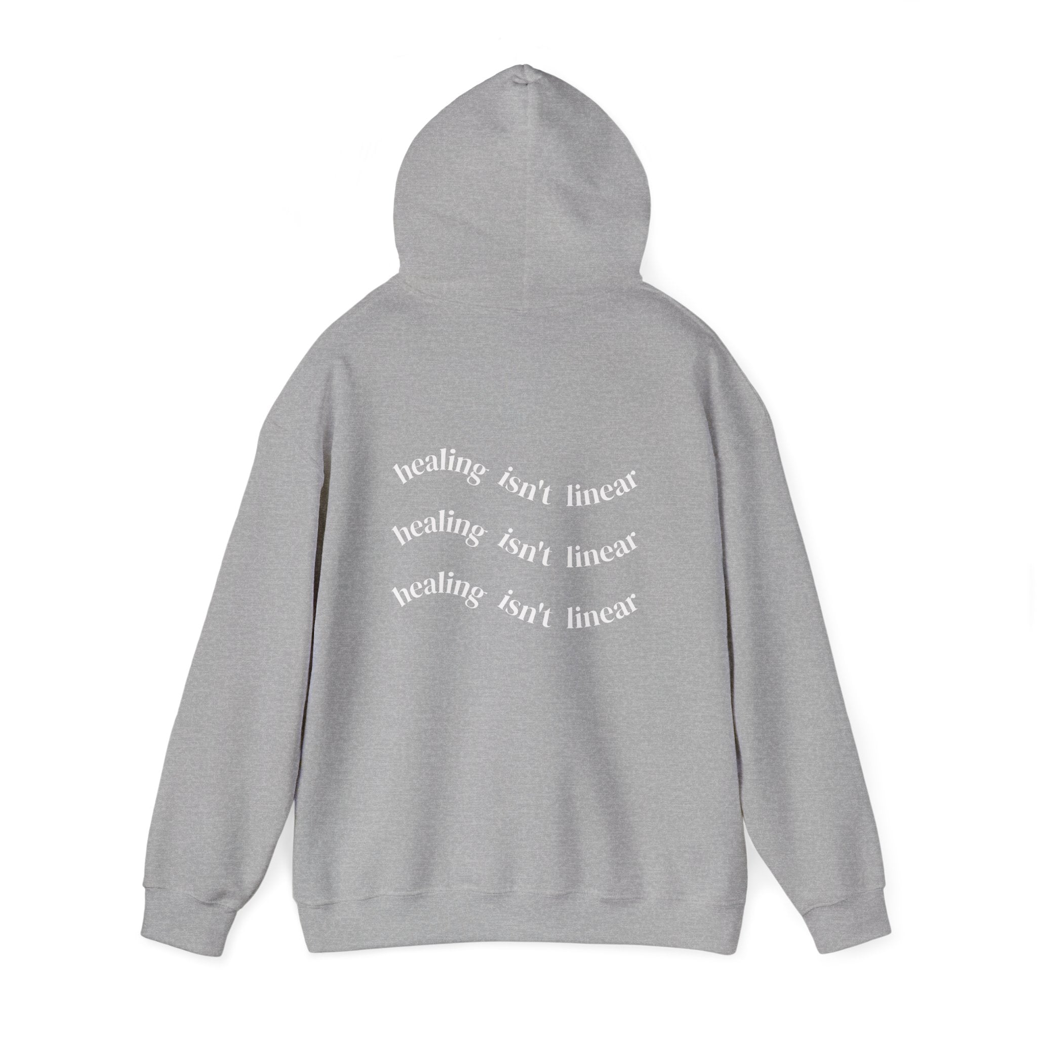 Healing Isn't Linear Hoodie