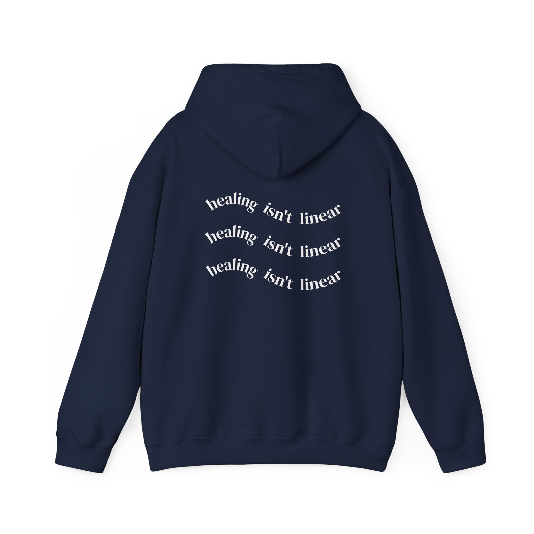 Healing Isn't Linear Hoodie