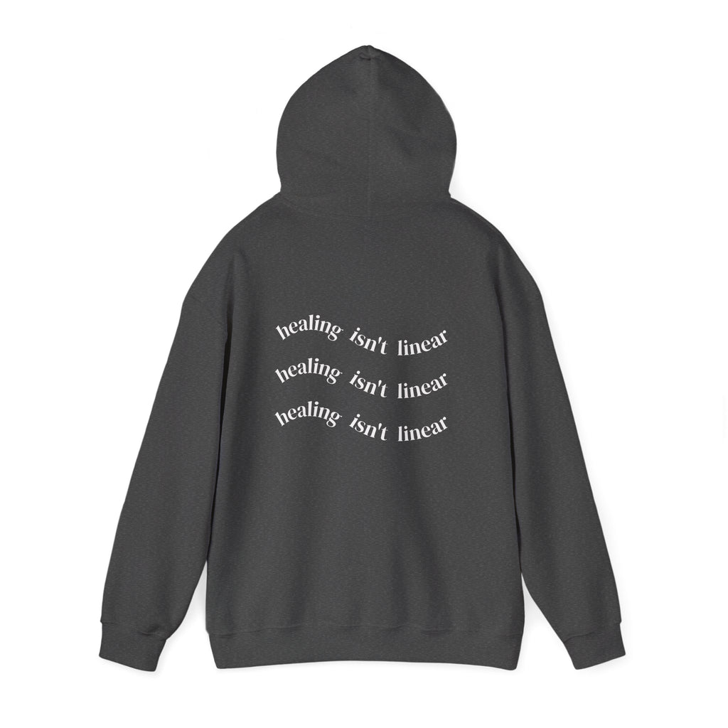 Healing Isn't Linear Hoodie