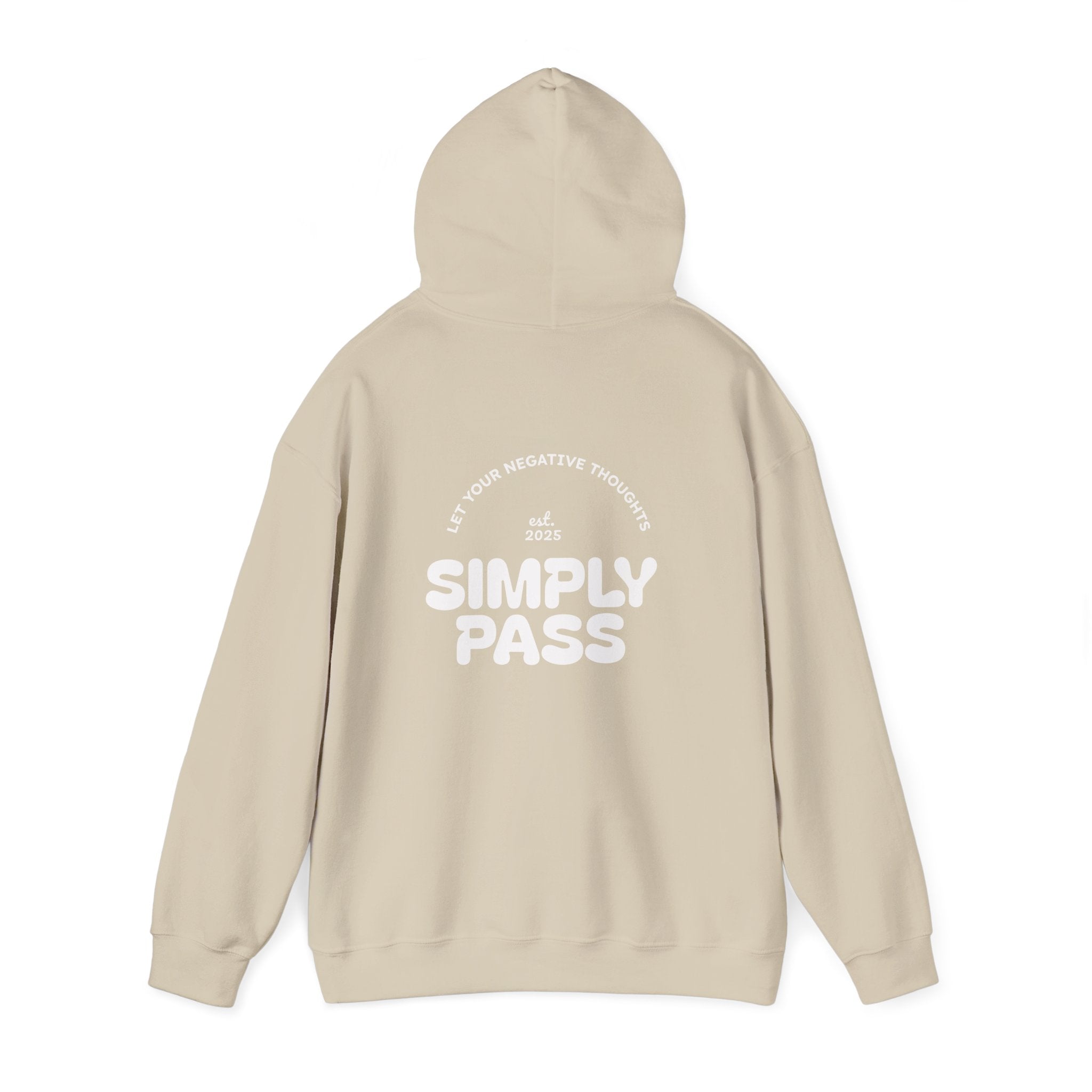 Let Your Negative Thoughts Simply Pass Hoodie
