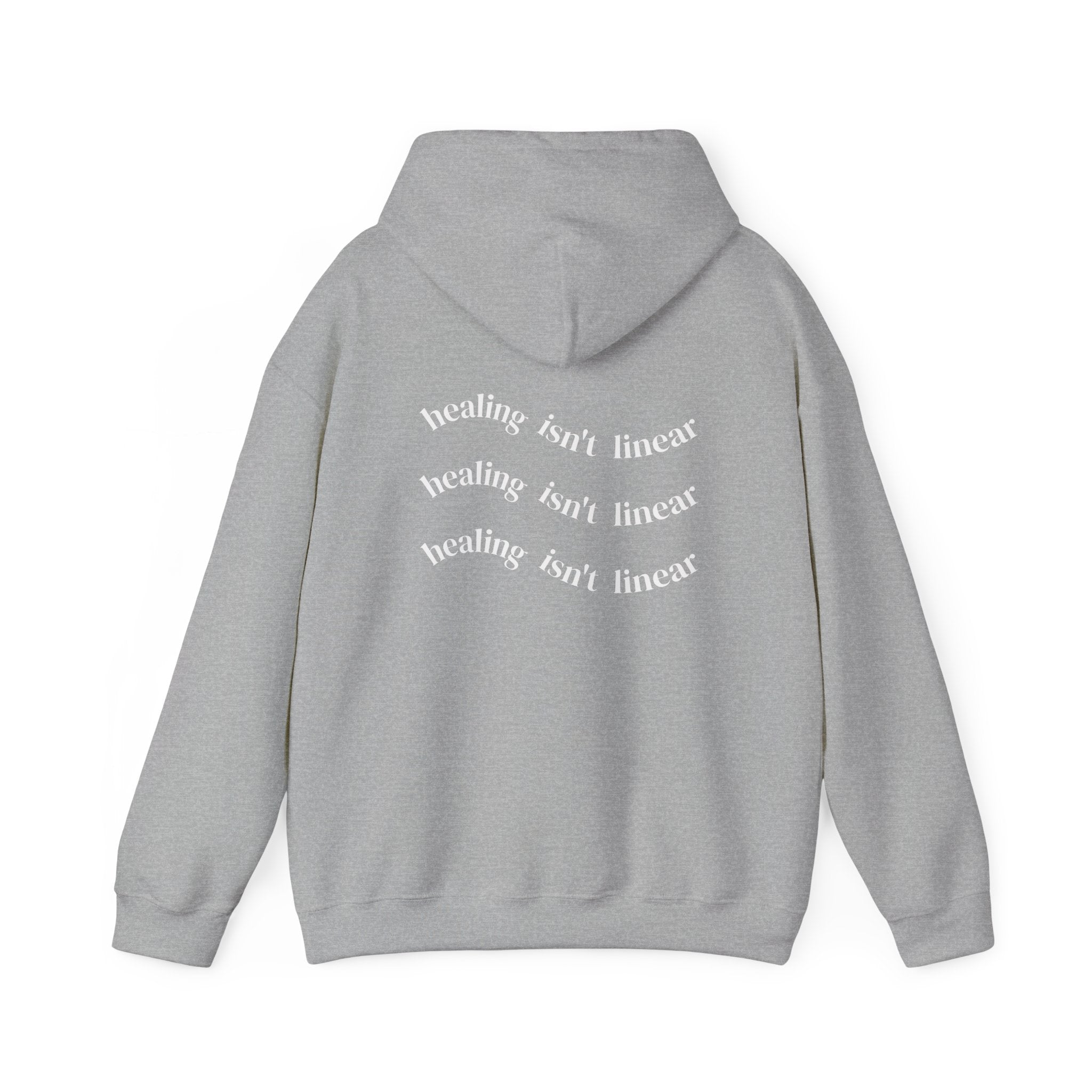 Healing Isn't Linear Hoodie