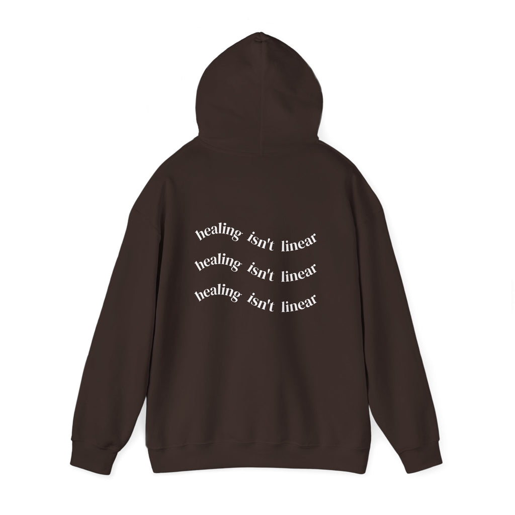 Healing Isn't Linear Hoodie