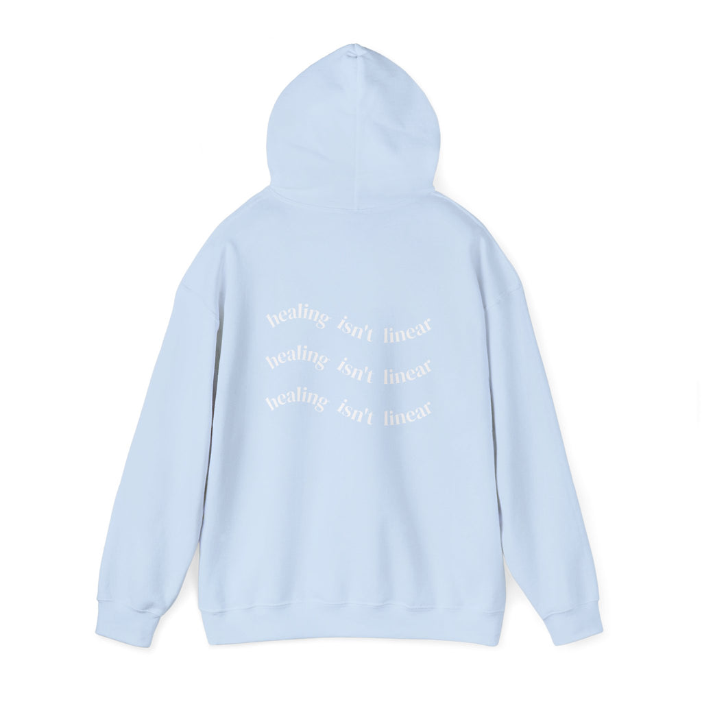 Healing Isn't Linear Hoodie